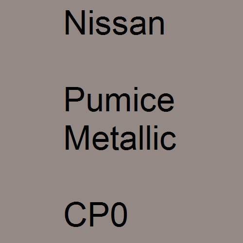 Nissan, Pumice Metallic, CP0.